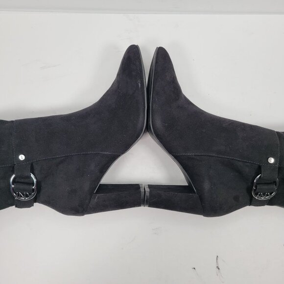 Jones New York Signature Women's Black Knee High Boots US Size 8.5M - Picture 7 of 12